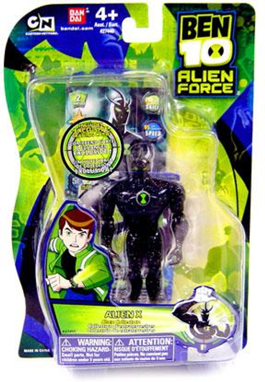 Ben 10 Alien Force Alien Collection Alien X 4 Action Figure Damaged Package Bandai America Toywiz - ben 10 roblox alien x