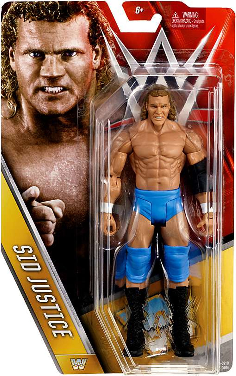 WWE Wrestling Series 63 Sid Justice 6 Action Figure Mattel Toys - Apiivj2l2  81650.1516123143