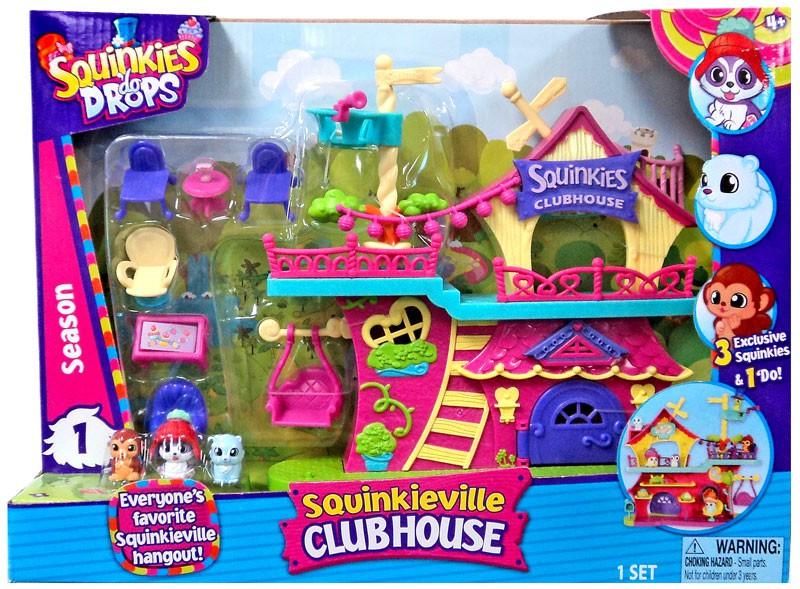 Squinkies Do Drops Season 1 Squinkieville Clubhouse Playset Blip Toys