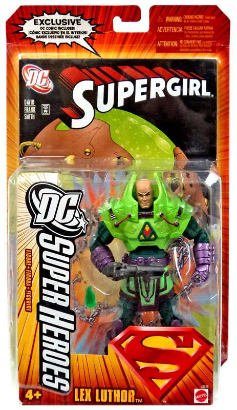 DC Superman DC Super Heroes Series 4 Lex Luthor Action Figure Mattel