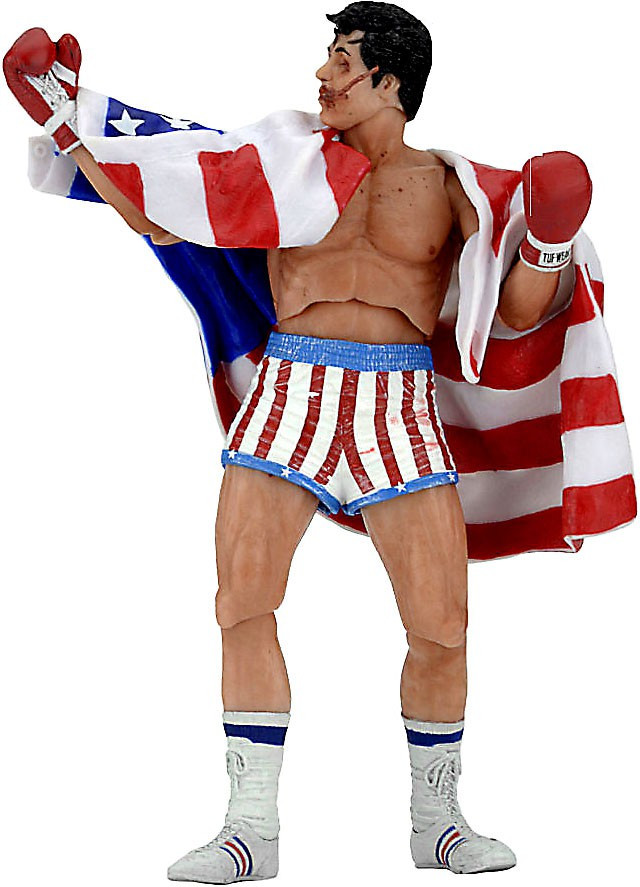 NECA Rocky IV Rocky 40th Anniversary Series 2 Rocky Action Figure