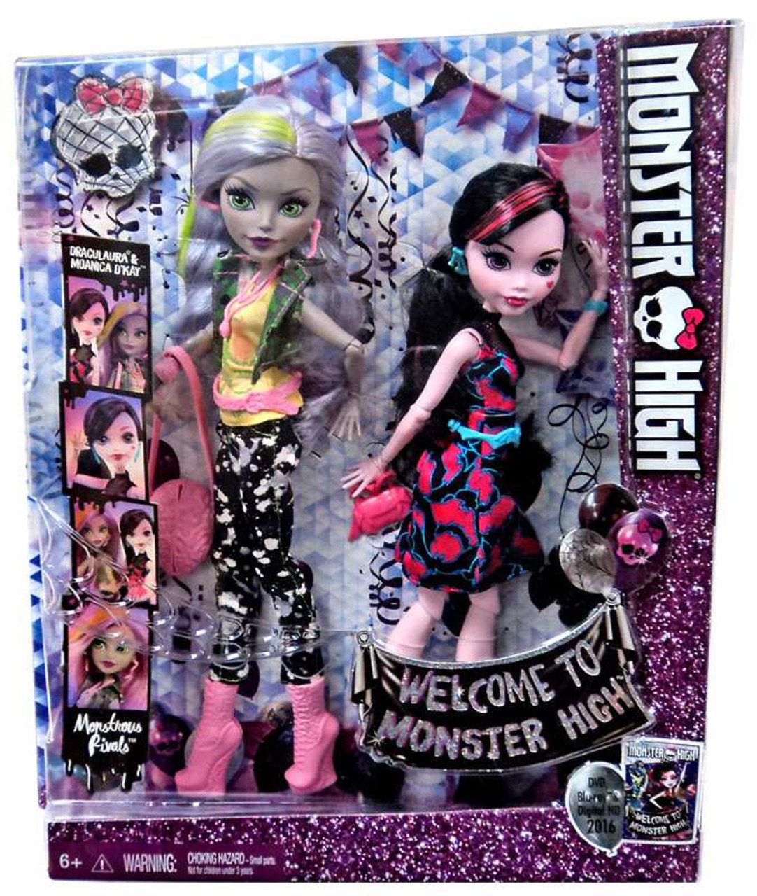 Monster High Welcome To Monster High Draculaura Moanica