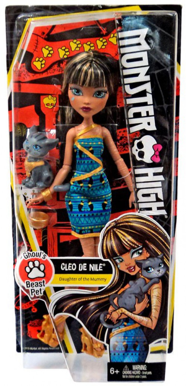 monster high dead tired cleo de nile doll