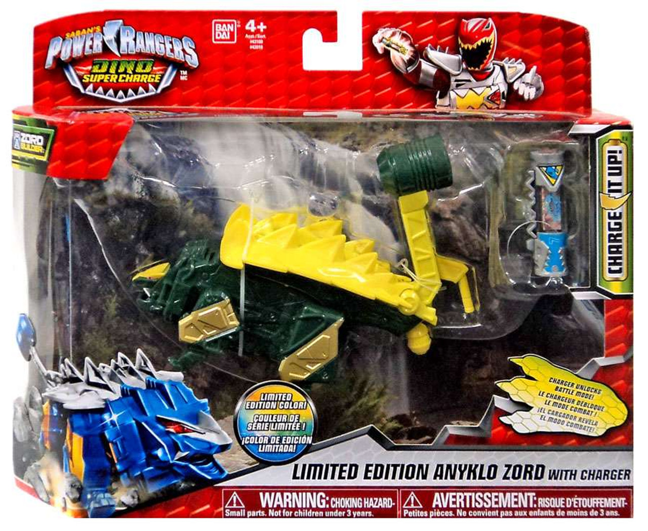 power rangers dino charge ankylo zord toy