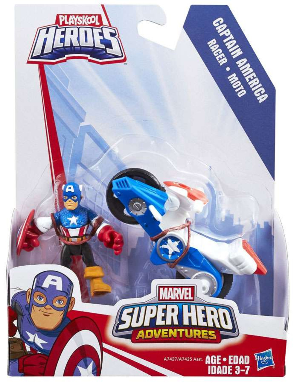 playskool heroes marvel super hero adventures captain america