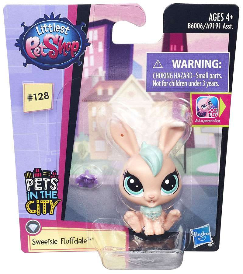 Littlest Pet Shop Pets in the City Single Figure Sweetsie Fluffdale