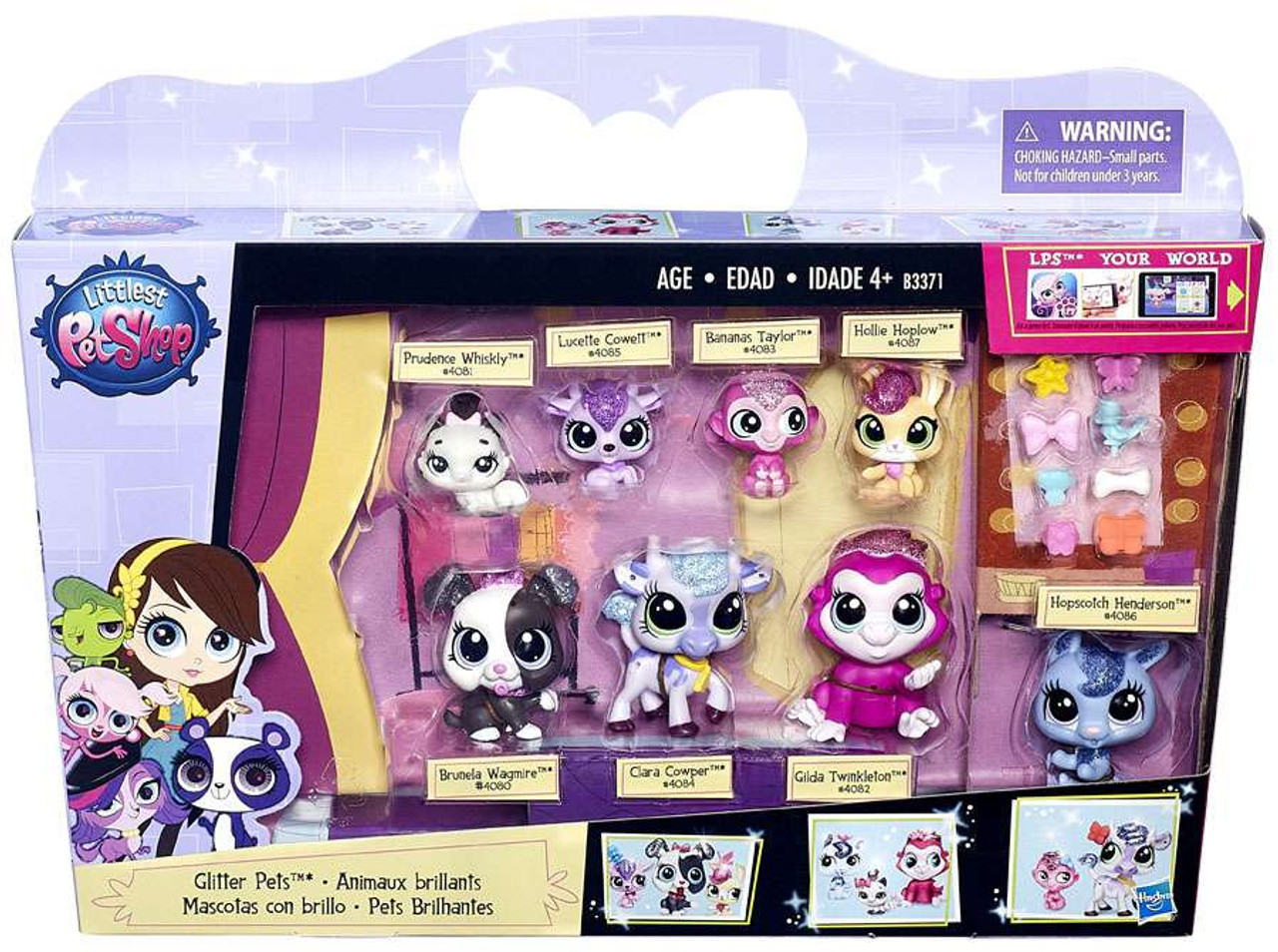 littlest pet shop glitter