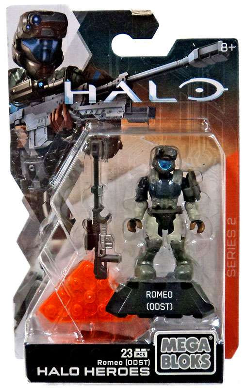 Mega Bloks Halo Heroes Series 2 Romeo ODST Mini Figure - ToyWiz
