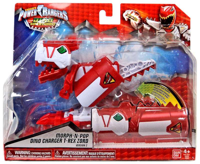power rangers dino charge t rex morpher