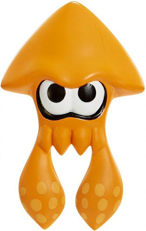 World of Nintendo Splatoon Orange Squid 2.5 Mini Figure Version 1