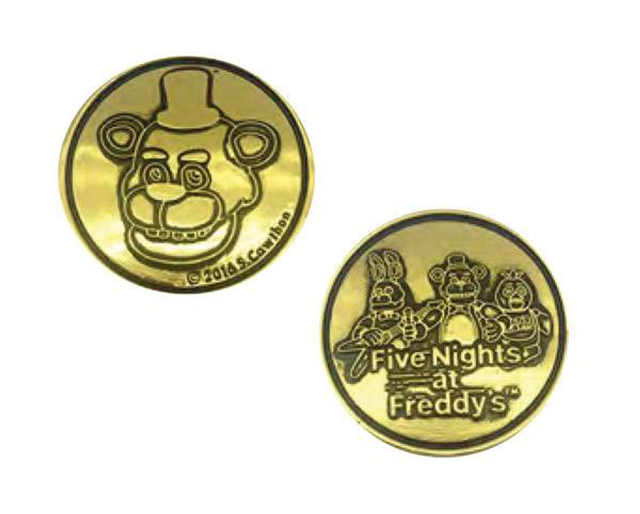 Neca Five Nights At Freddys Fazbears Token Collectible Arcade Token Toywiz - neca five nights at freddys fazbears tokens fnaf roleplay roblox Neca Five Nights At Freddys Fazbears Token Collectible Arcade Token Toywiz - tokens fnaf roleplay roblox