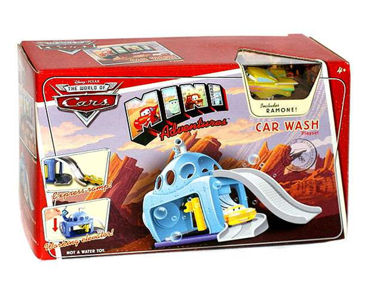 lightning mcqueen car wash toy