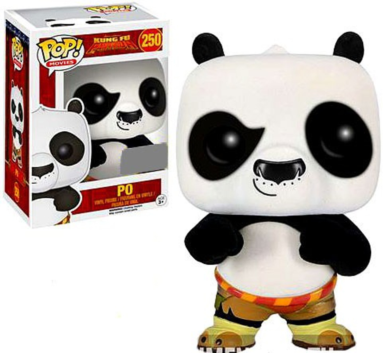 Funko Kung Fu Panda Funko POP Movies Po Exclusive Vinyl Figure 250 ...