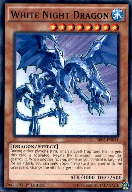 YuGiOh Rise of the True Dragons Structure Deck Single Card Common White