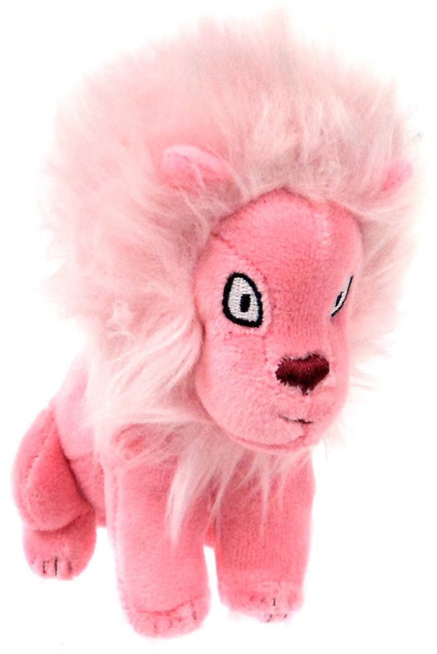 pink lion stuffed animal