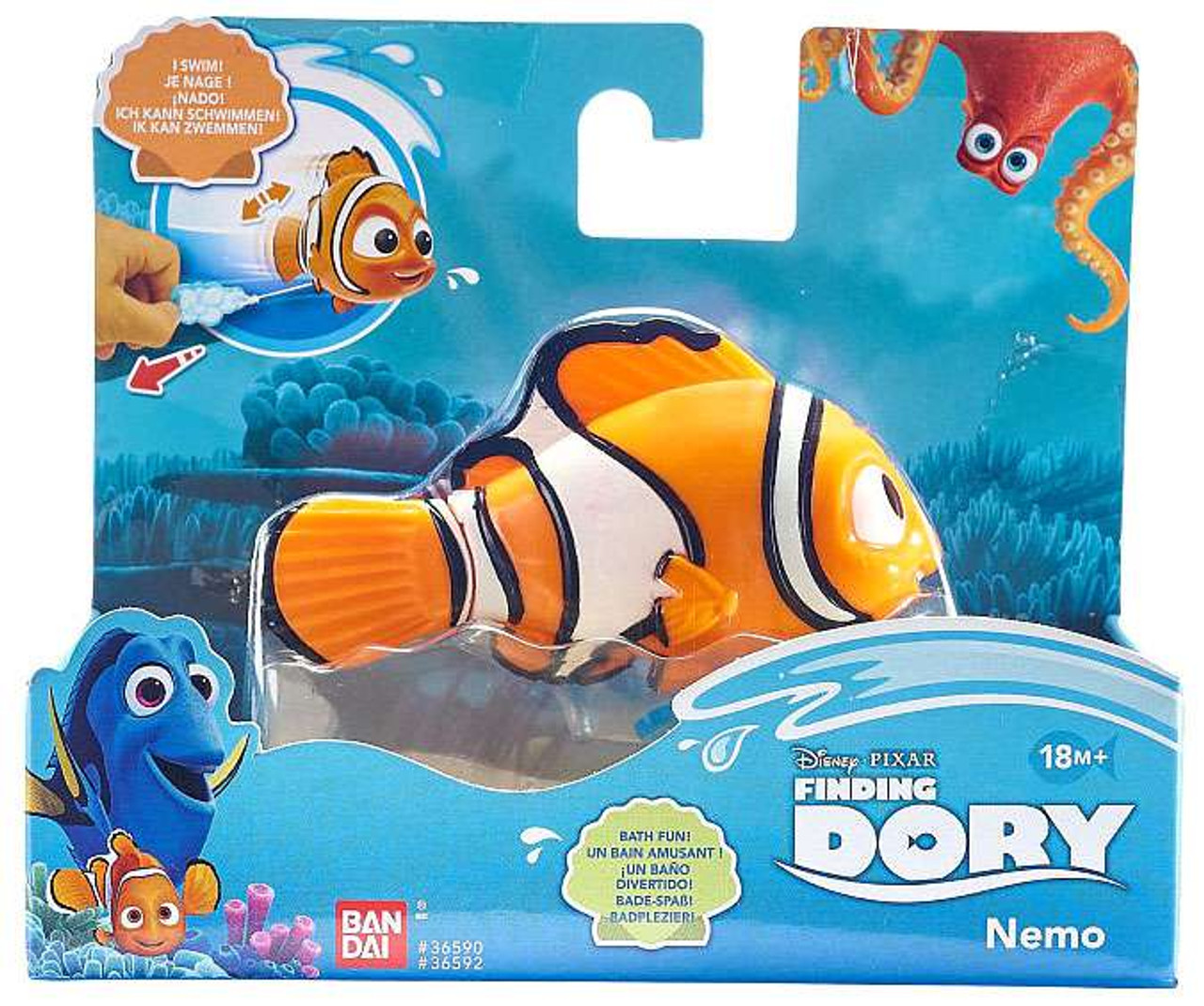 finding nemo swimming toy