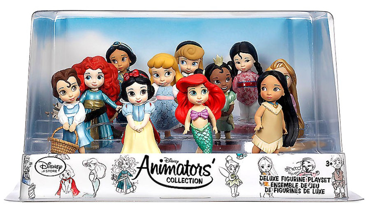 disney animators deluxe figurine set