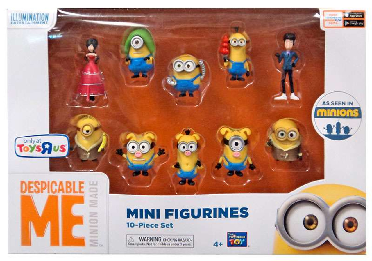 Despicable Me Minions Movie Mini Figurines Exclusive 2 10-Piece Set ... - Minion10pcset2  91690.1468343684