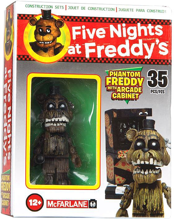 McFarlane Toys Five Nights at Freddys Phantom Freddy with Arcade