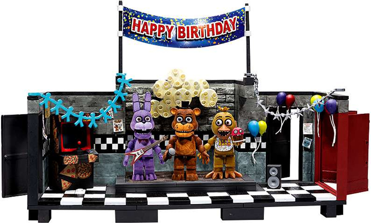 Fnaf наборы. Конструктор MCFARLANE Toys Five Nights at Freddy's show Stage.