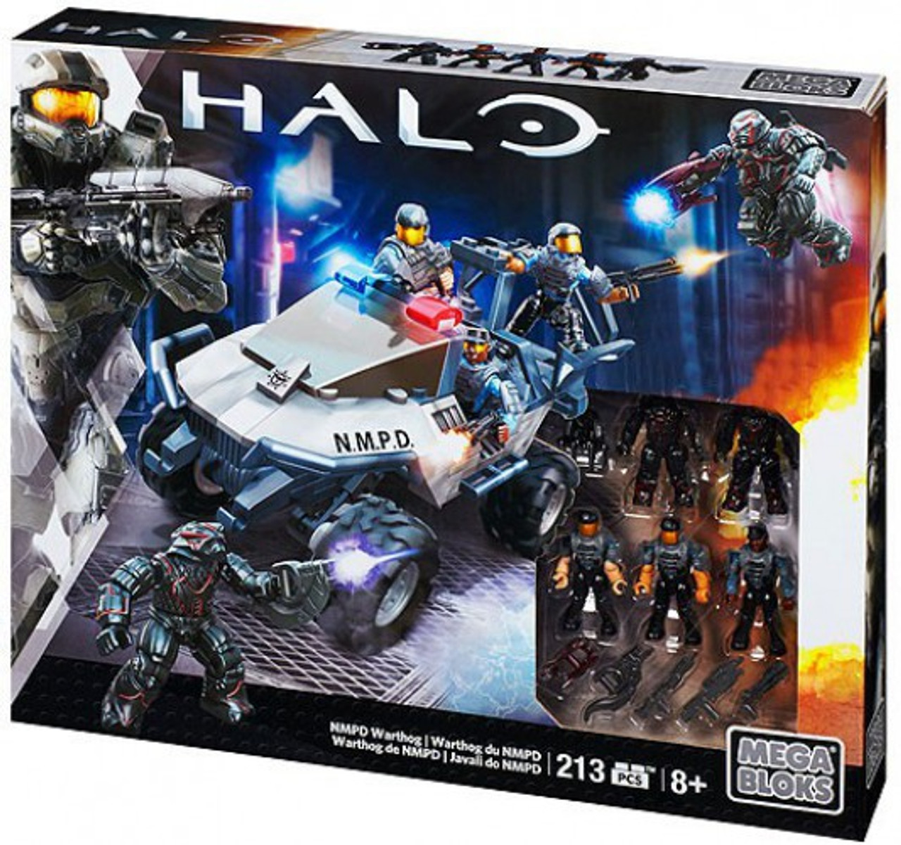 halo mega bloks police