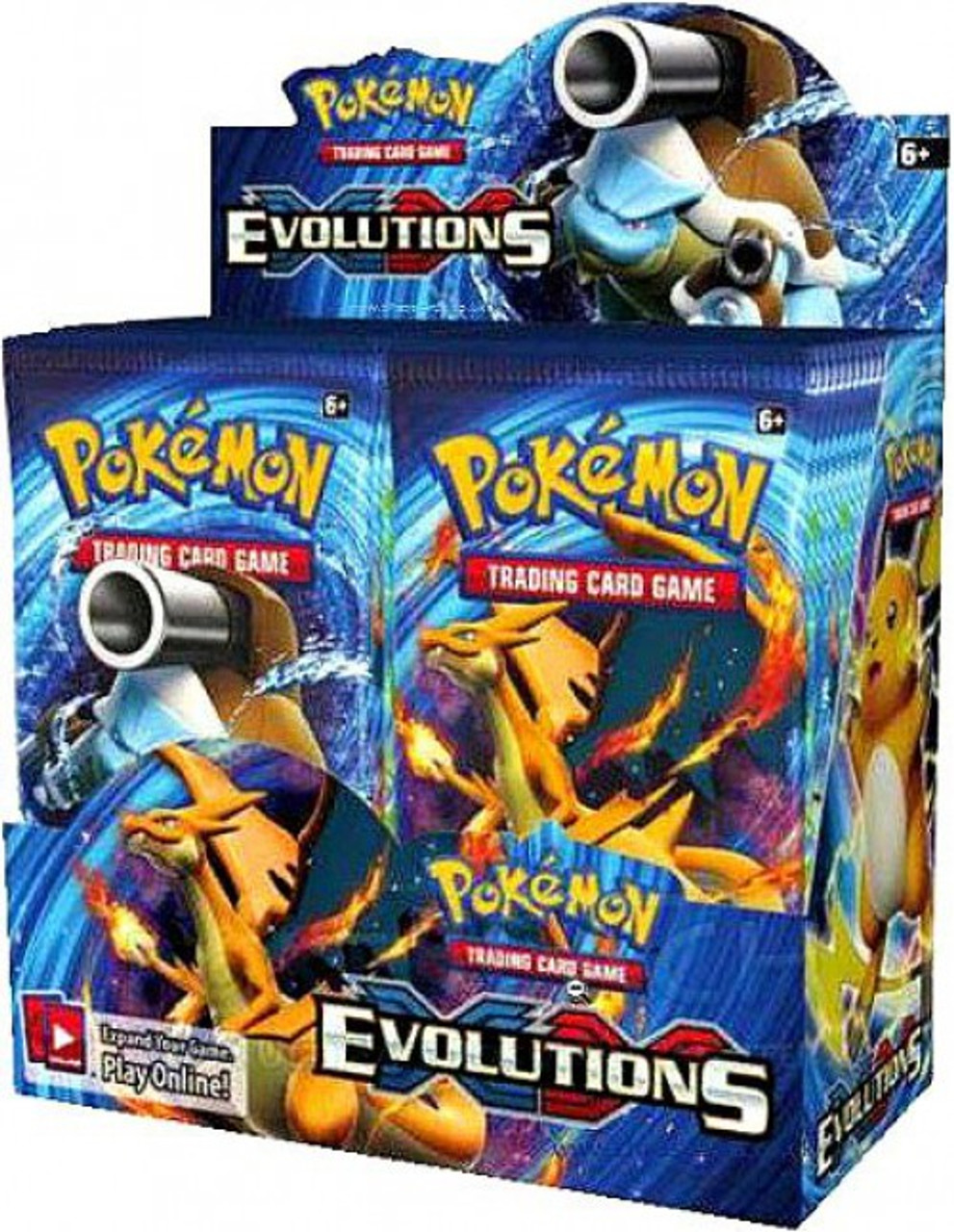 pokemon evolutions booster box card list