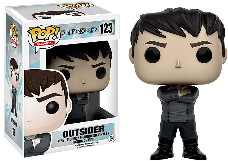 Funko Dishonored 2 POP Games Outsider Vinyl Figure 123 - ToyWiz