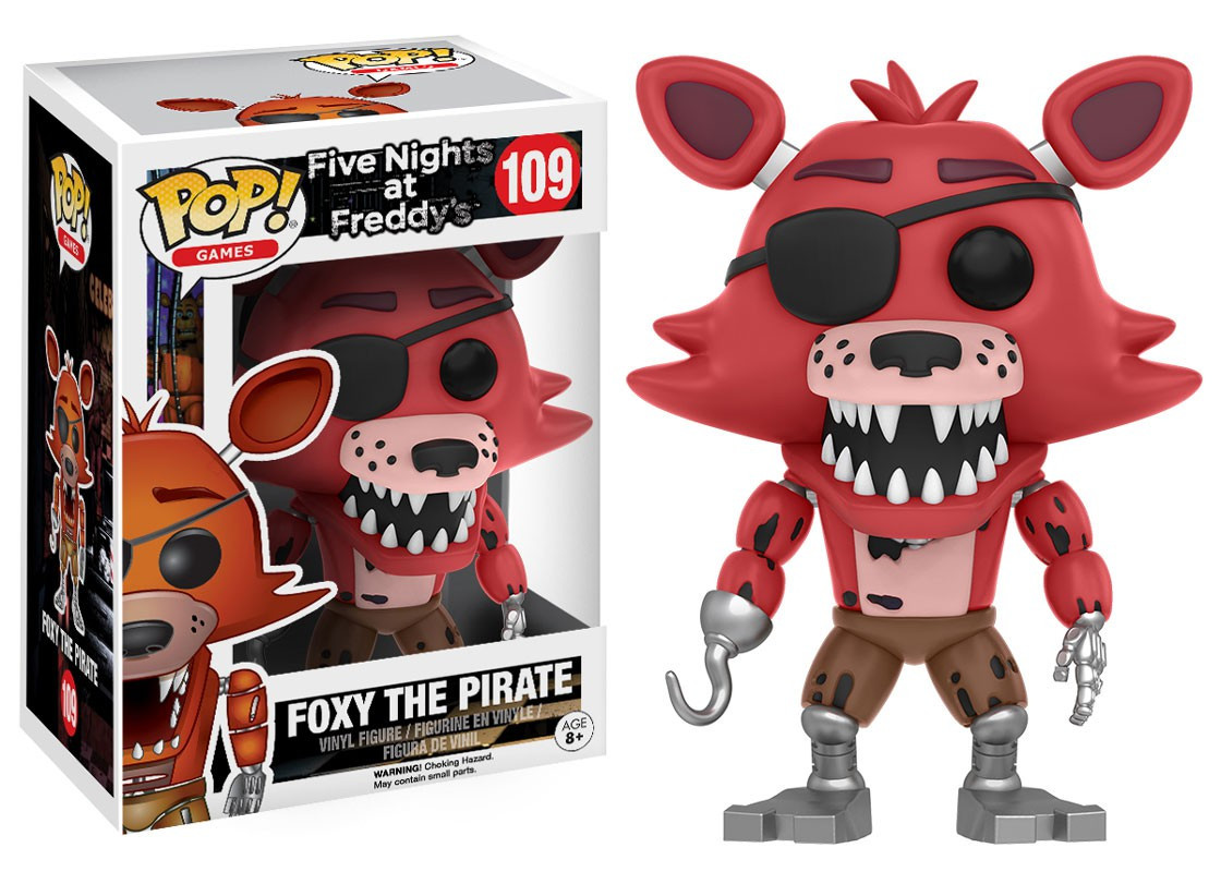Funko Five Nights At Freddys Pop Games Foxy The Pirate Vinyl