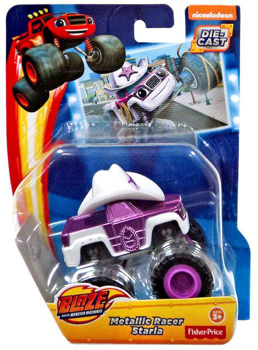 Fisher Price Blaze & the Monster Machines Metallic Starla Diecast Car