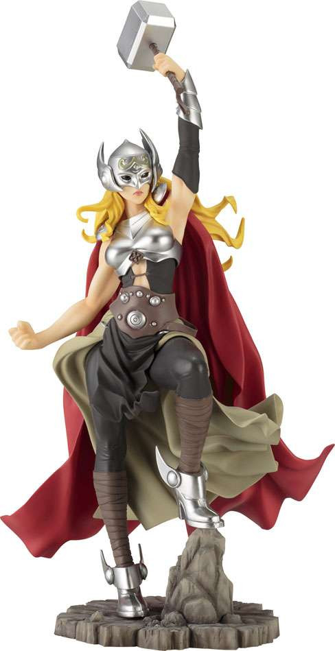 【新品】MARVEL BISHOUJO STATUE THOR ソー Marvel Bishoujo Thor 17 Statue Jane Foster Kotobukiya - ToyWiz