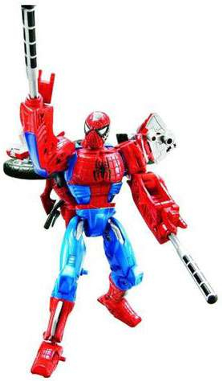 spiderman transformer toy