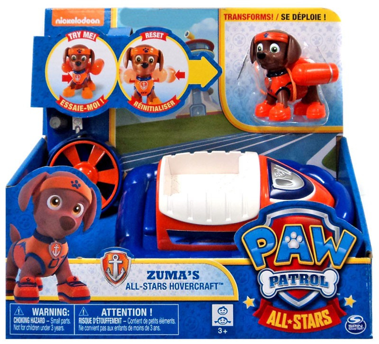 paw patrol all star pups toys