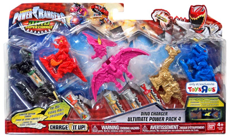 Power Rangers Dino Charge フィギュア 4体セット Power Rangers Dino Super Charge Ultimate Power Pack 4 Exclusive