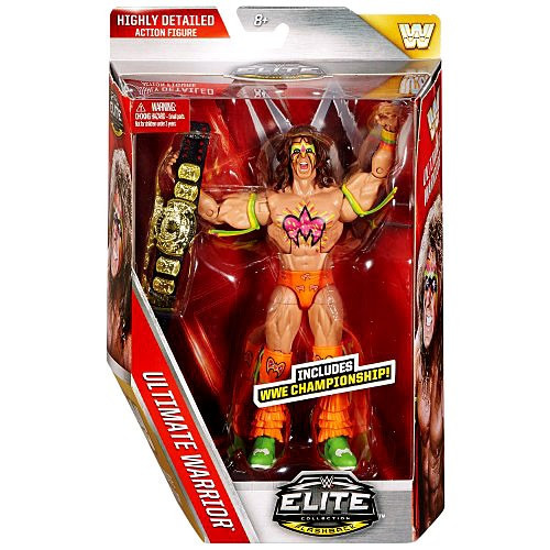 WWE Wrestling Elite Collection Lost Legends Ultimate Warrior 6 Action Figure Mattel Toys ToyWiz