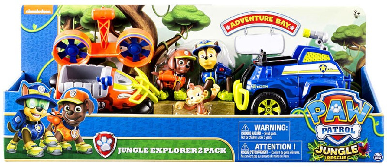 paw patrol vehicle and figure set