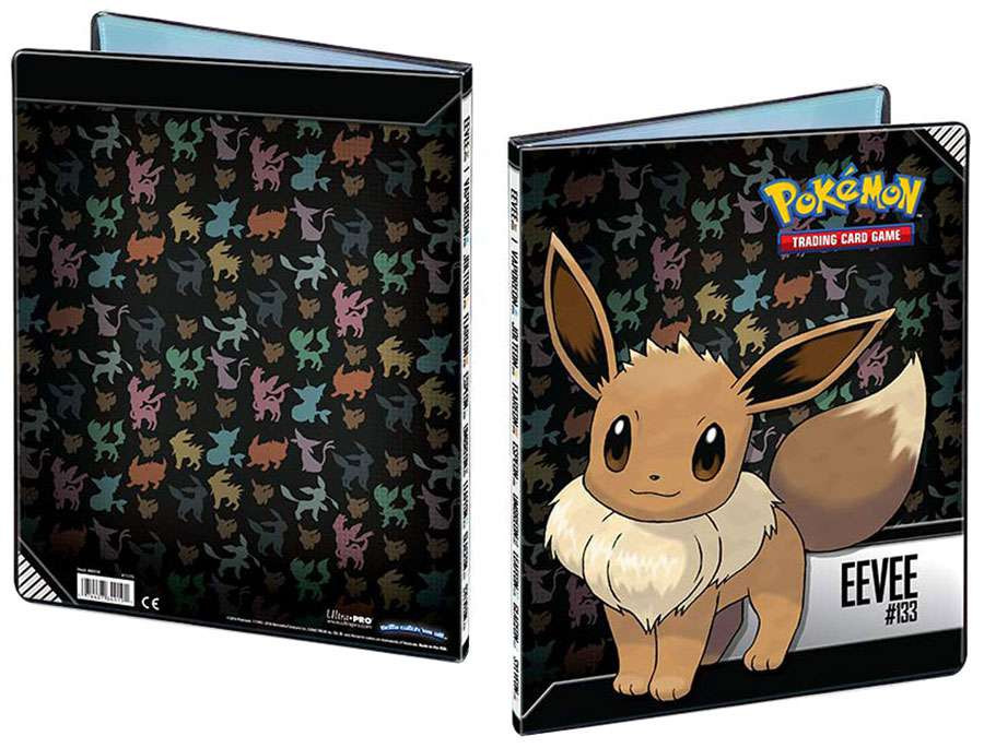 Ultra Pro Pokemon Trading Card Game Eevee 9-Pocket Binder - ToyWiz