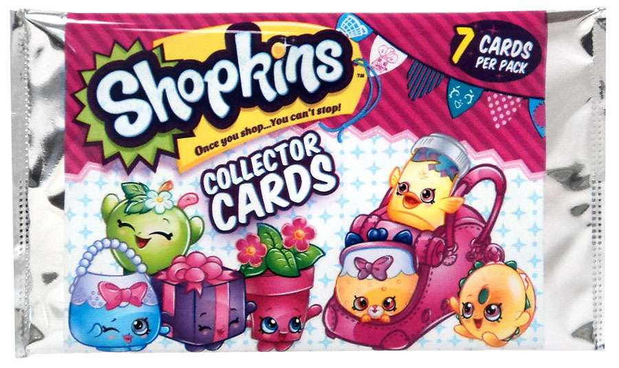Shopkins Season 4 Shopkins Collector Trading Cards Pack Bulls i Toy