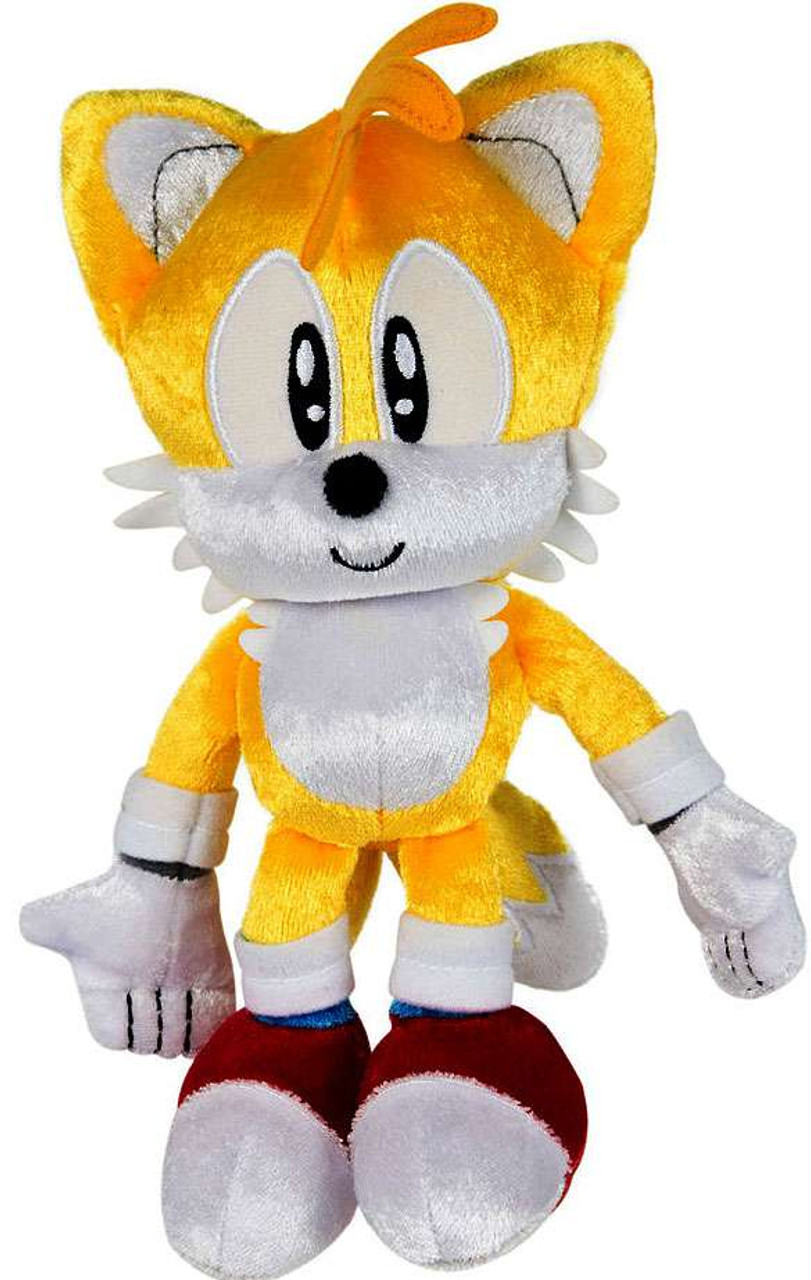 Sonic The Hedgehog 25th Anniversary Tails 8 Plush Tomy Inc Toywiz