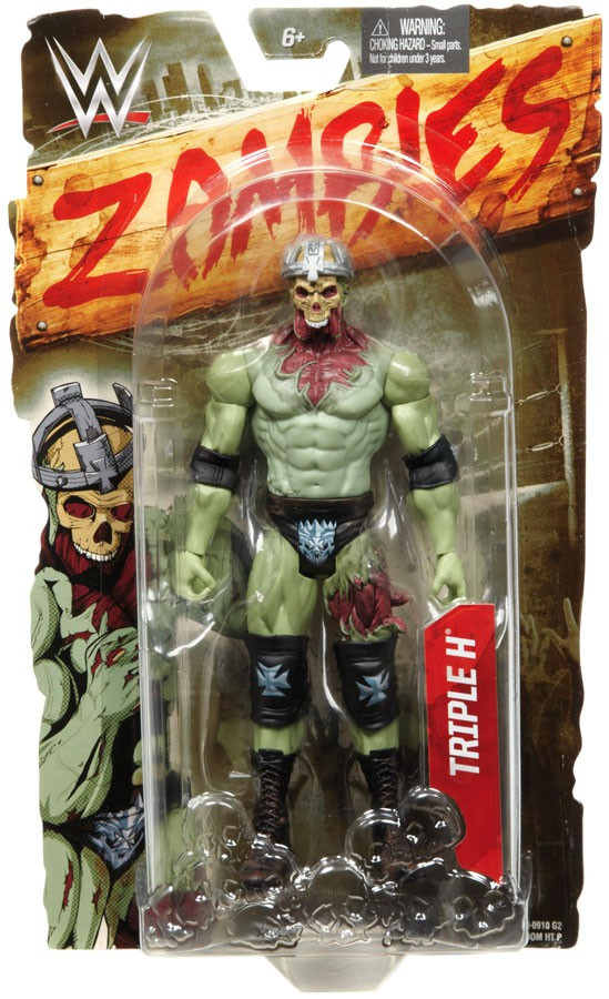 WWE Wrestling Zombies Triple H 6 Action Figure Mattel Toys ToyWiz