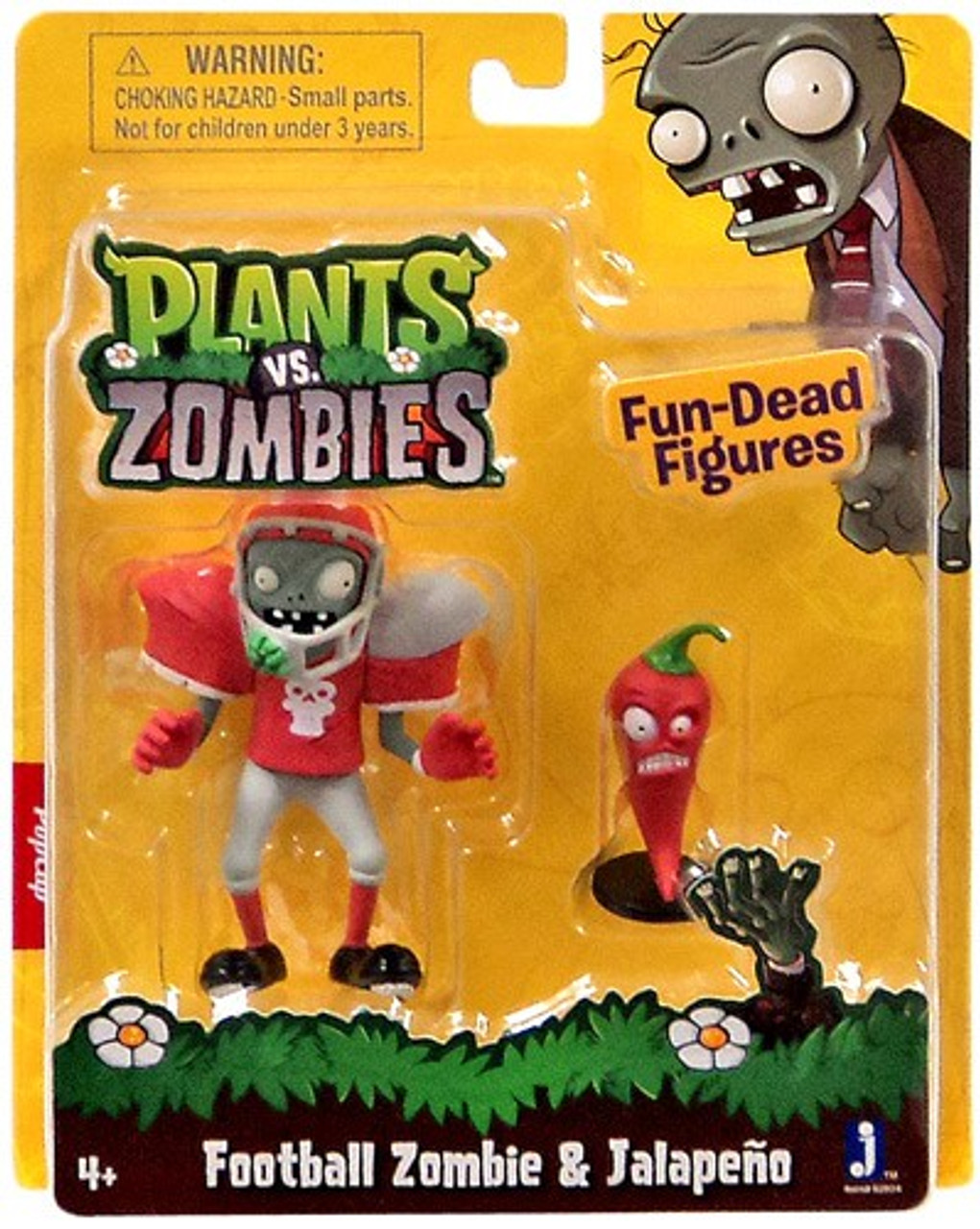 plants vs zombies football zombie plush