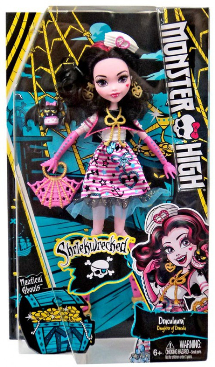 monster high shriek wrecked dolls