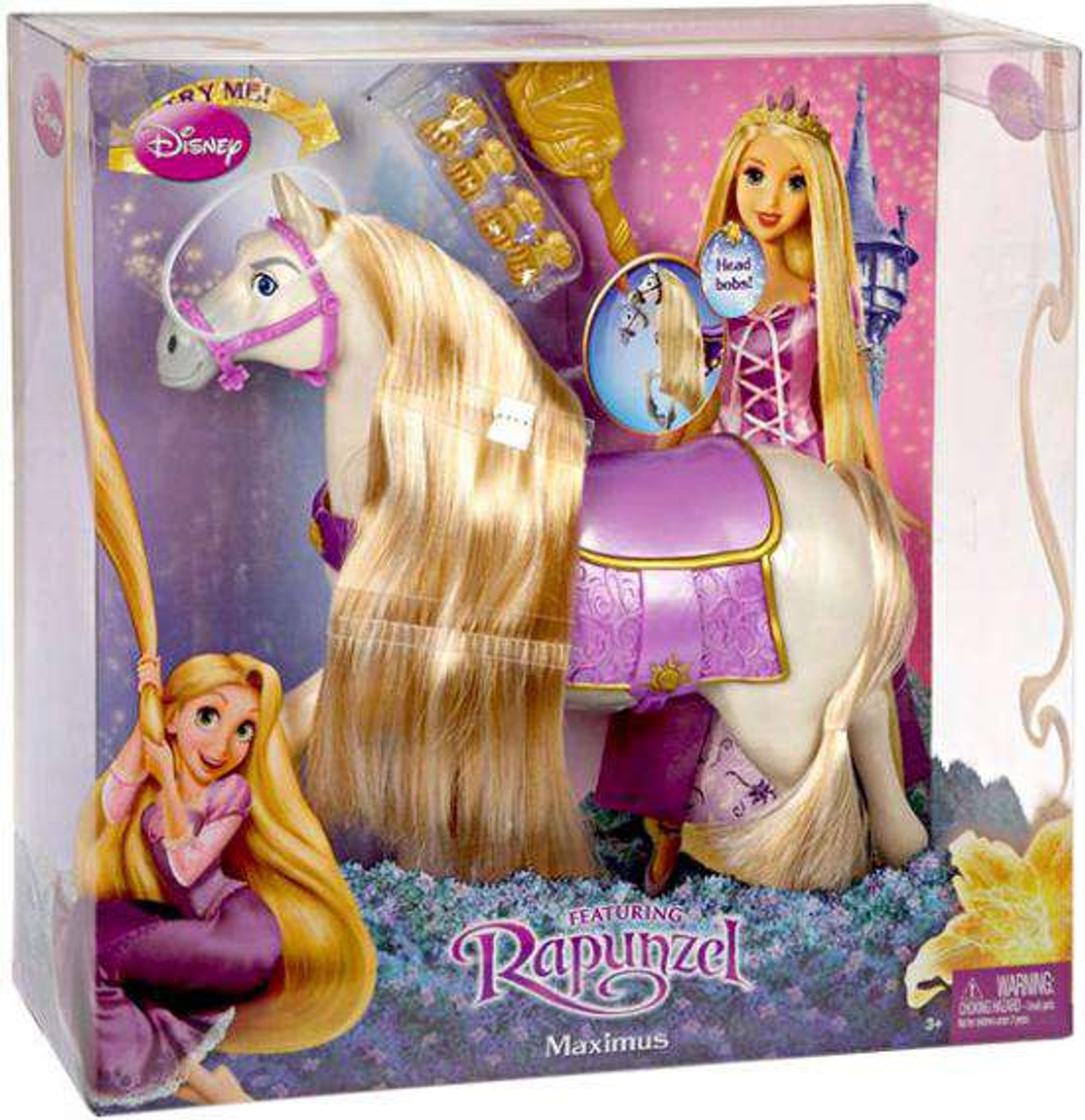 rapunzel and maximus doll