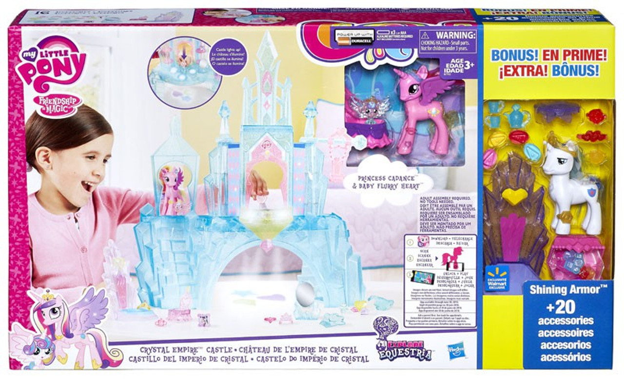 my little pony crystal empire castle playset