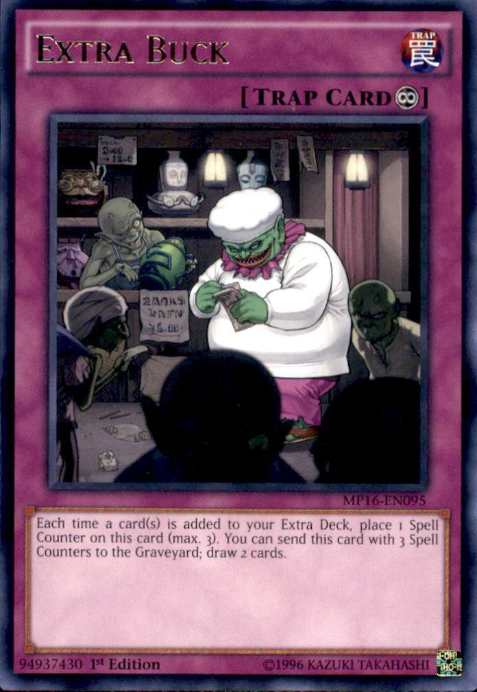 Yugioh 16 Mega Tin Mega Pack Single Card Rare Extra Buck Mp16 En095 Toywiz