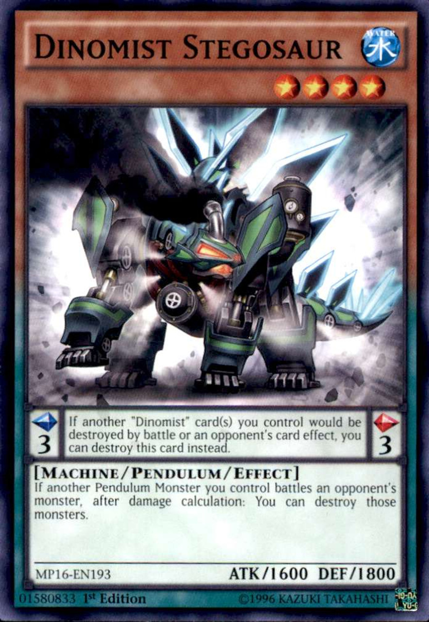 Yugioh 2016 Mega Tin Mega Pack Single Card Common Dinomist Stegosaur Mp16 En193 Toywiz - roblox aether rush best units