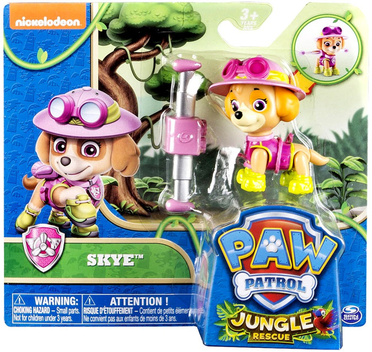 pause rygte Gnaven Paw Patrol Jungle Rescue Skye Spin Master - ToyWiz