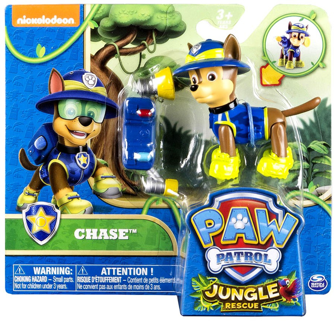 paw patrol jungle rescue chase