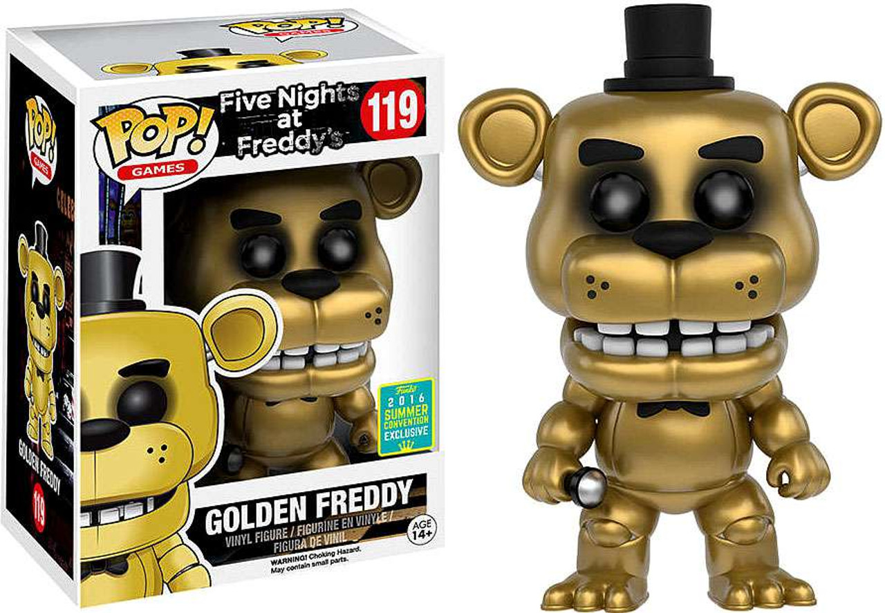 Funko Five Nights At Freddys Pop Games Golden Freddy Exclusive Vinyl Figure 119 Loose Toywiz
