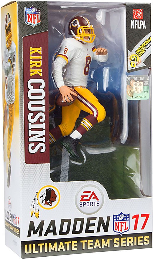 McFarlane Toys NFL Washington Redskins EA Sports Madden 17 Ultimate 