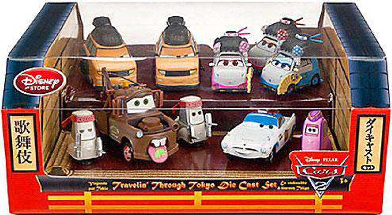 disney pixar cars 2 diecast complete set